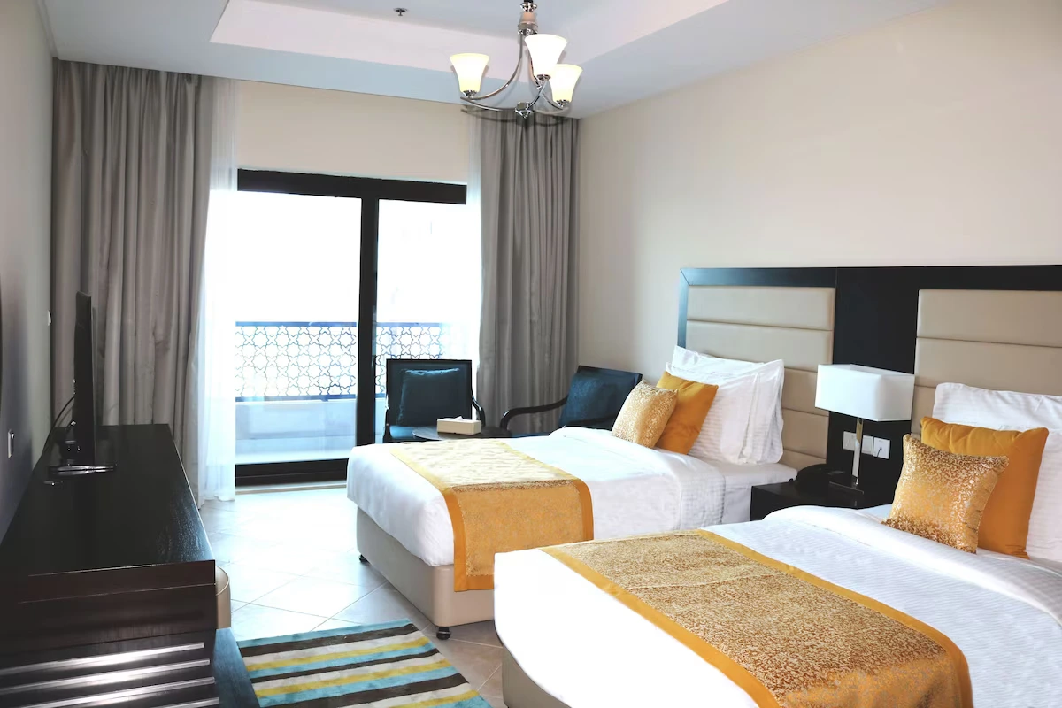 bedrooms at Albahar