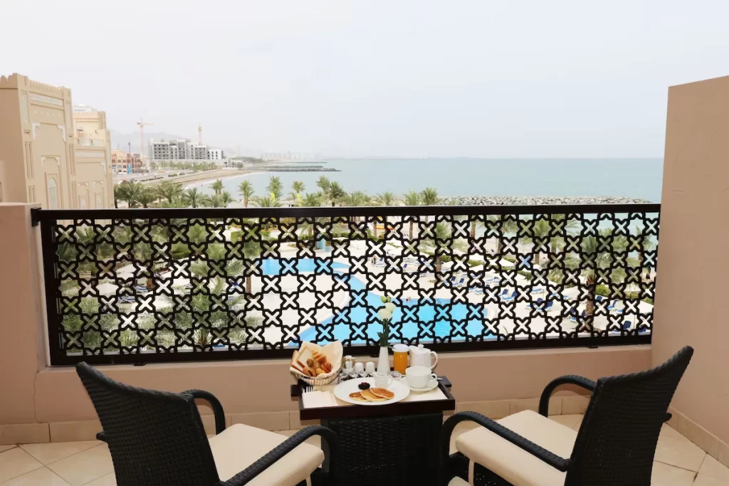 balcony view at al bahar